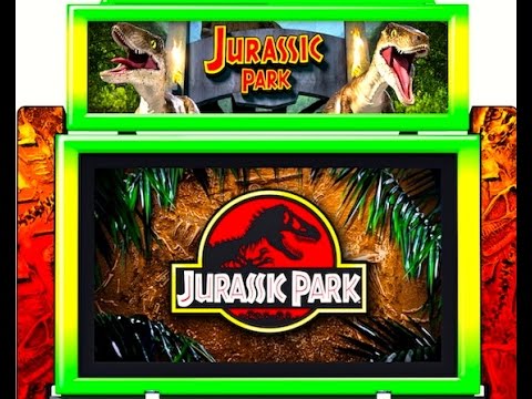 Jurassic Park Slot Machine-Several Bonuses with Friends