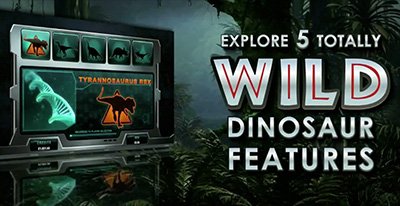 Jurassic Park Slot by Microgaming coming Aug2017 [ Video Added ]