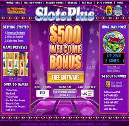 Slots Plus Casino is the ideal casino a lucrative player group