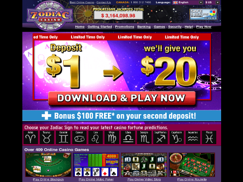 play for only $ 1 deposit $ 1 and we will give you $ 20 free that s a