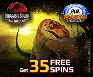 35 Gigantic Jurassic Park™ Slot FREE SPINS From All Slots - Casino