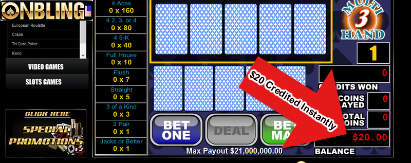 Description: 4000+ Online Casino Bonus Up For Grabs
