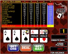 Video Poker - Free Gambling Games