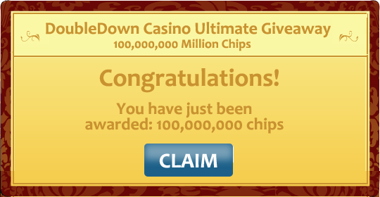 100,000,000 Double Down Casino Promo Code