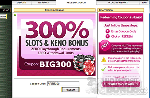no deposit bonus codes for slot madness casino