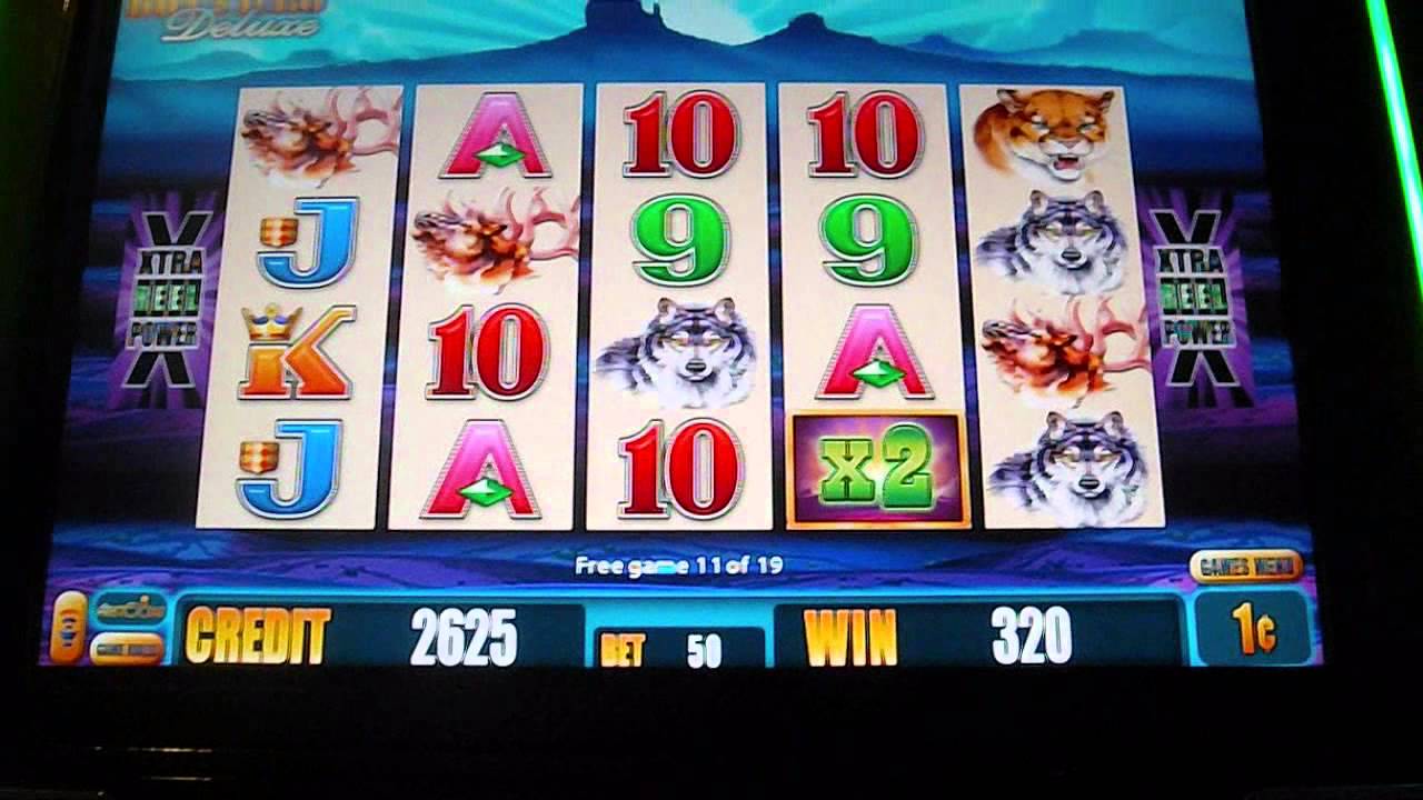 Buffalo DELUXE Slot Machine Bonus Round Free Spins - YouTube