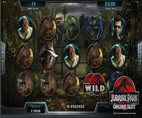 Play free Jurassic Park Video Slot Game