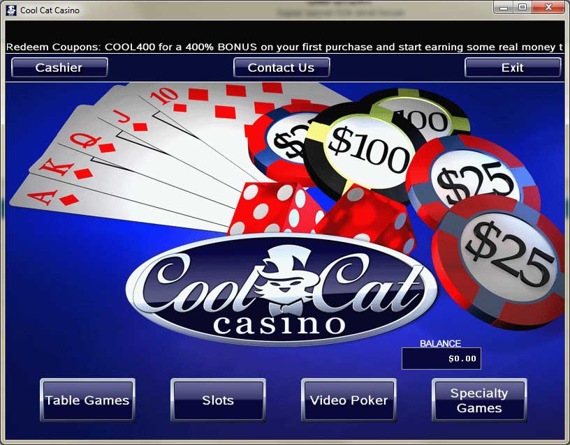 Cool Cat Casino | No Deposit Casino Bonus Codes