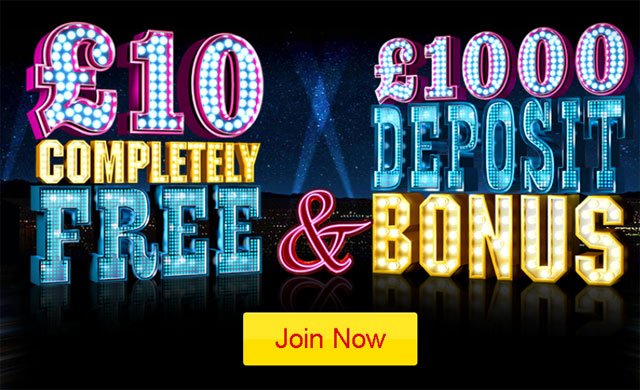 Sky Vegas Free Bet £10.00 No Deposit Bonus + £1000