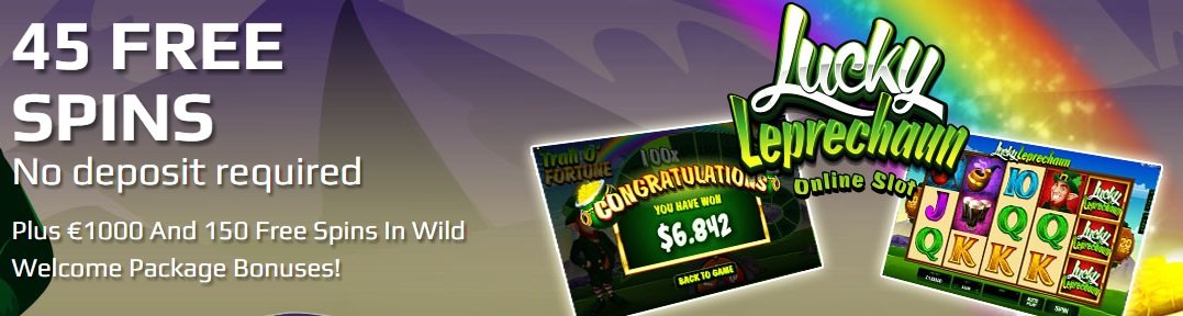 Go Wild Casino - 45 Free Spins No Deposit PLUS 00 Bonus