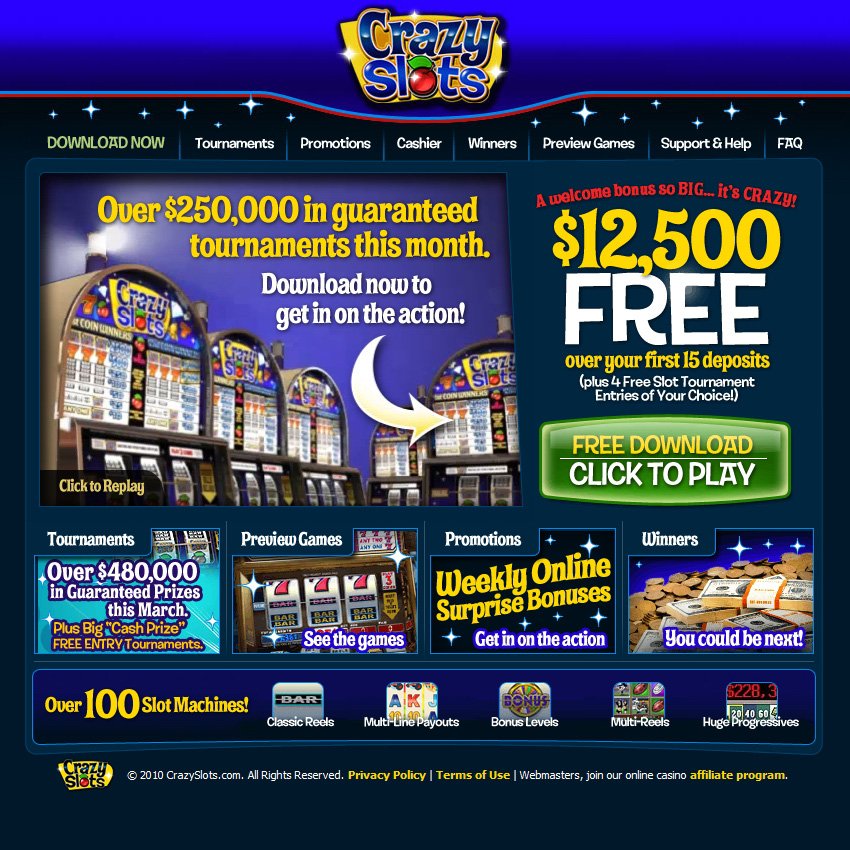 Description: No Deposit Casino Bonus Slots Online