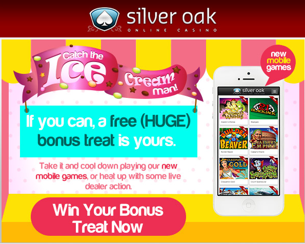 bonus codes silver oak casino