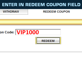 Prism Casino Coupon Code - Use bonus code VIP1000