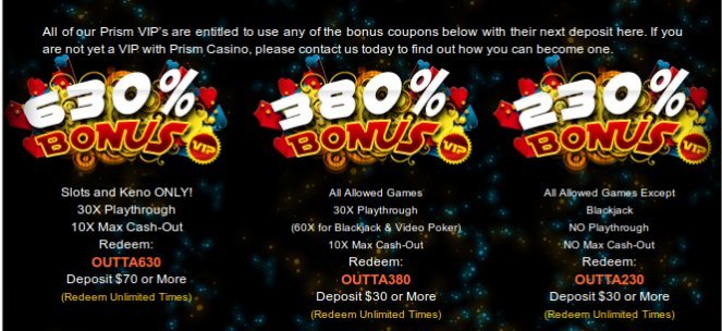 PRISM CASINO |Rtg No Deposit Bonus Codes July2017 |No deposit663